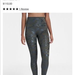 Spanx camo faux leather leggings